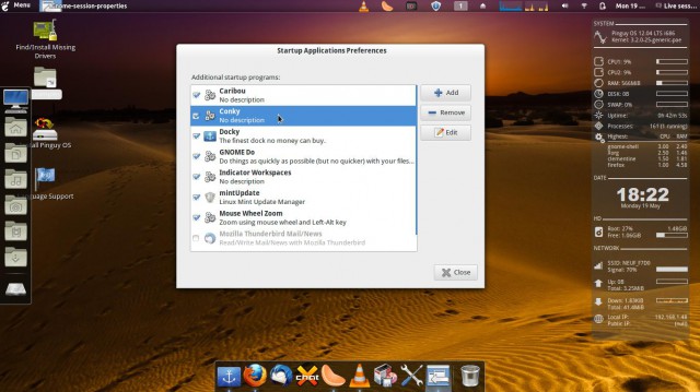 PinguyOS Conky